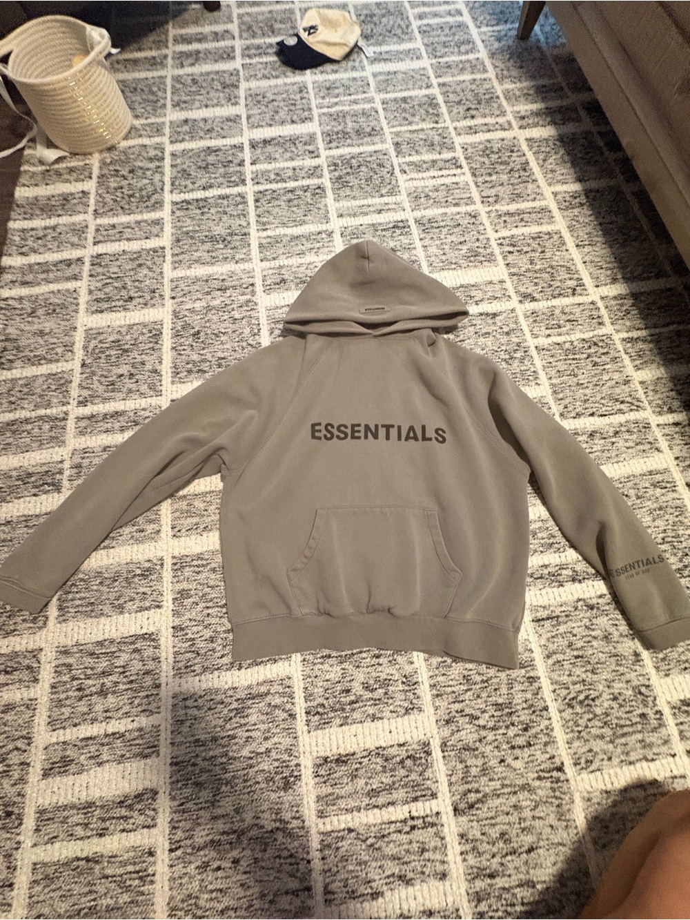 ESSENTIALS  Hoodie - Taupe Gray